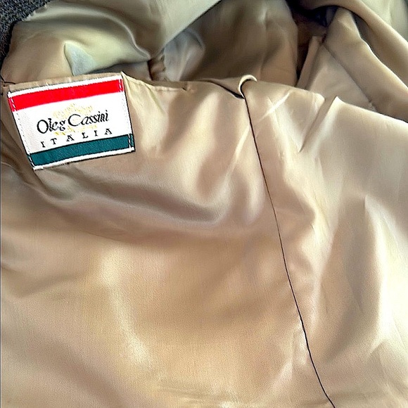 Men’s Oleg Cassini Brown Sport Coat Classic Fit Size 44L - Picture 4 of 5